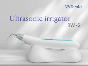 VV DENTAL | Ultrasonic Endo Activator LED Root Canal Irrigator Dental Sonic Irrigator for Endodontic Treatment with 5pcs Irrigating Tips