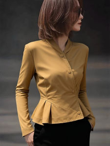 DANTING | Khaki Waist-Defining Short Jacket New Season