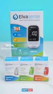 ELVASENSE by KALBE - Strip Refill Asam Urat SINGLE PACK Elvasense 3in1