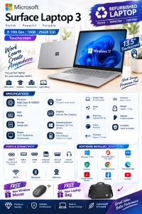 Microsoft Surface Laptop 3 | i5 10th Gen | 16GB | 256GB SSD | Touchscreen🤩👌