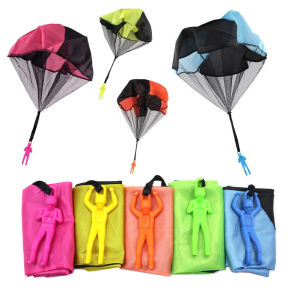 【New Arrival】 Mini Hand-Throwing Soldier Parachute Toy for Kids Outdoor Play and Educational Fun