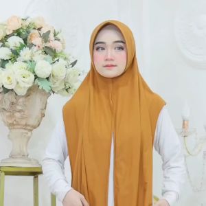 Jilbab Pashmina Nagita Jersey Pasmina Instan Pet Jersey