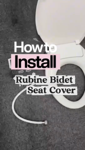 Rubine D/O-Shape Bidet Seat Cover | SCPP-PF306-BIDET (I) | SCPP-PN305-BIDET (I)