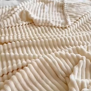 สีล้วนลายริ้ว ผ้าห่มนาโน เนื้อนุ่ม 7ฟุต ผืนใหญ่ บางใบสบาย