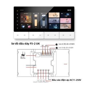 Bảng Điều Khiển Thông Minh Tuya 62 Inch Với Cổng Zigbee Bộ Khuếch Đại Âm Thanh Bluetooth Đa Chức Năng 8 Nút Rơle Đa Chức Năng Cho Hệ Thống Nhà Thông Minh