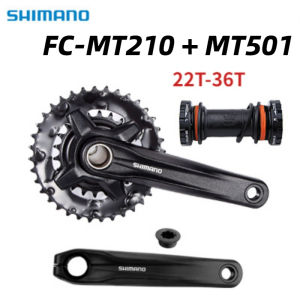 SHIMANO | SHIMANO ALIVIO M3100 MTB Crankset FC-MT210-2 36-22T 170mm- 2x9-speed Original