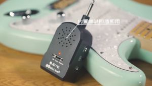JA-01 มินิกีตาร์ AMP เครื่องขยายเสียงกีตาร์ไฟฟ้าแบบพกพาในตัวเอฟเฟกต์การทำความสะอาดและการบิดเบือน