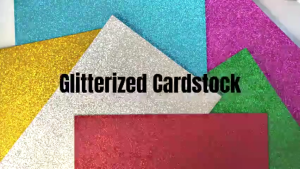 10pcs Premium Thick Assorted Glitter Holographic Cardstock Paper Glitter Sticker Board Card