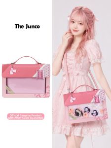 The Junco | Ghost Slayer Souvenir Pink Crossbody Backpack