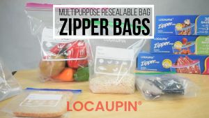 Durable Resealable Lock Food Storage Snack Fruit Vegetable Fridge Fresh Keeper Labeled Airtight Plastic Resealable Bag