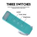 Book Light USB Rechargeable 3 Colors & 5 Brightness 1800K-6000K Reading Light Clip-on Read Lamp Bookmark Night Light Book Lamp. 