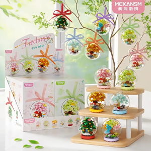 Toyzku Mekansm Treehouse Crystal Ball Building Blocks Mini Nano Bricks Deco DIY Assemble Toys Kid Gift