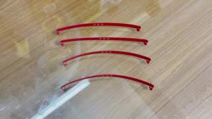 RED SPIDER Tấm Thép Lò Xo Siêu Mềm Z-S0570 Dành Cho Xe Địa Hình Mô Phỏng 1/10 RC4WD TF2 - Phần Trục Kim Loại Màu Đỏ