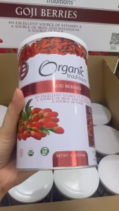 - kỷ Tử Organic Traditions GoJi Berries 454g