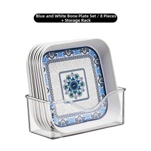 Home-use Food-grade Chinese-style Dishwasher Safe Bone Dish
