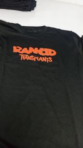 Kaos Baju Merchandise Musik Band Punk RANCID bahan 24s