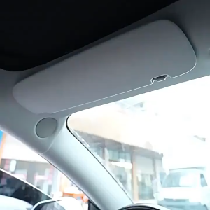 Car Vanity Mirror with Lights Sun Visor 3 Light Modes Dimmable Touch Screen Car Mirror with Light