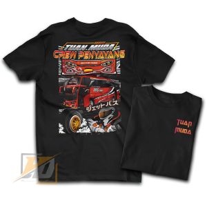 Kaos atasan Anak laki-laki gambar bus mania tuan muda - baju bismania tuan muda