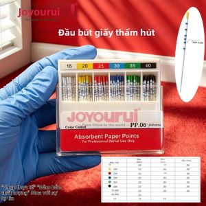 Que Giấy Thấm Nha Khoa Có Đầu Sợi Bông F1 F2 F3 F4 Dùng Trong Điều Trị Tủy Răng Có Đánh Dấu Dành Cho Nha Sĩ Sử Dụng