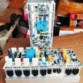 Kit driver power amplifier Class H mini bandar power full set 1400watt Thosiba Lot 524 includ Sensor suhu. 