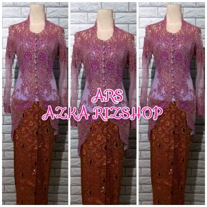 set kebaya wisuda kebaya pesta MURAH + longtorso dan rok sidomukti