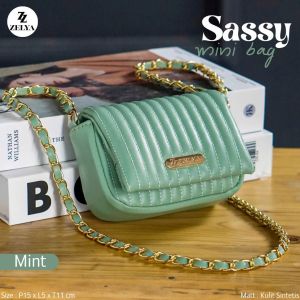 SASSY MINI BAG BY ZELYA/TAS SELEMPANG WANITA TAS MINI