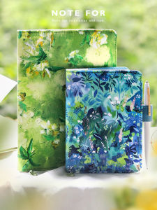 ฤดูร้อนรุ่นจำกัด A5 A6 โน้ตบุ๊คครอบคลุม ศิลปะ สไตล์ภาพวาดสีน้ำมันผ้าแจ็คเก็ตหนังสือวินเทจรสฝุ่นครอบคลุม