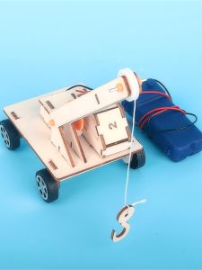 อุปกรณ์ช่วยสอนการทดลองฟิสิกส์ของโรงเรียนมัธยมชุดประกอบสร้างสรรค์วิทยาศาสตร์และการศึกษาและวิทยาศาสตร์และเทคโนโลยีของโรงเรียนชุดวัสดุโมเดลรถเครนยกสายควบคุม