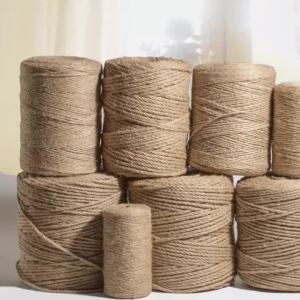 4-8mm Natural Jute Rope Vintage Jute Rope Used for Crafts Gift Packaging Gardening Wedding and Home Decoration DIY