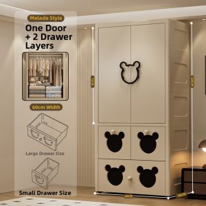 YOUYIDIAN | Large Thick Baby Wardrobe 60cm