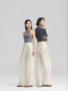 HIPPIE MISS | Wide Loose Drape Casual Pants