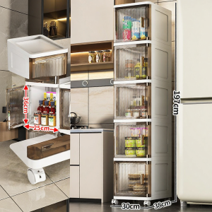 Narrow Gap Storage Cabinet 25-35cm