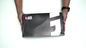 FLOYD BLACK |MNM x Jack| Sepatu Pantofel Pria Slip on Formal / Kantor