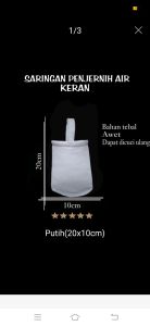 FILTER PENYARING AIR KERAN TEKHNOLOGI NANO 0.1 MIKRON