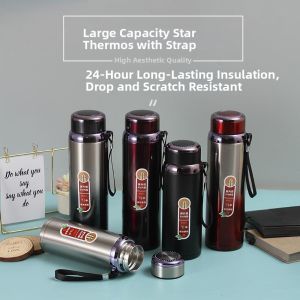 ZHENTAIYUAN | Thermal Insulated Portable Water Bottle 316 Stainless Steel Large Capacity
