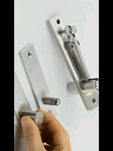 Engsel Pivot Atas Dan Bawah /Engsel Pintu Ayun Thicken Stainless/ Untuk Lantai Pintu Rumah Kayu Tanam Swing