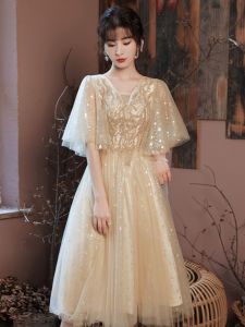 Plus Size Plus Size Ladies Evening Dress Womens 100.00kg Covering Belly Thin Banquet Temperament Small plus Size Bridesmaid Dress Summer