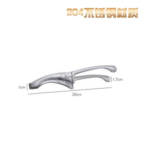 Outdoor BBQ Grilling Tools 304 Stainless Steel Korean Style Steak Clamp Japanese Style BBQ Clip BBQ Steak Turner Kitchen Utensils