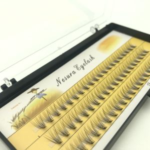 [FAST SHIPING]BULU MATA KIPAS Extension C curl 60pcs/box human hair eyelash 10D