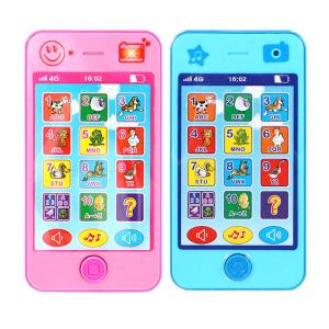 Baby Phone Toys Russian Telephone Teether Music Vocal Toy Early Educational Learning Machine Electronic Children Gift Baby Toy