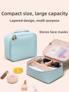 Portable Travel Makeup & Toiletry Bag