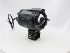 Pair Giant Eye Mini Driving 80W Light For Motorcycle With Switch High Low White Yellow Universal