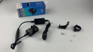 Dual USB 12V Charger 5V 1A/2.1A ชาร์จรถจักรยานยนต์ ที่ชาร์จ ชาจเเบดมอเตอไซ