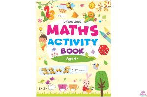 (Age5 - 7) Maths Activity Book for Children สมุดกิจกรรมเสริมทักษะคณิตศาสตร์สำหรับเด็ก  แบบฝึกหัดเลข (พร้อมส่ง จากไทย)