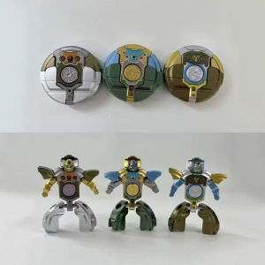 Fidget spinner toy transformable robot mechanical finger rotating stress-relieving educational toy for children and boys