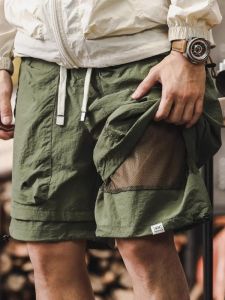 Quần Short Công Sở Nhanh Khô Chống Thấm Nước Ngoài Trời Mùa Hè Quần Dài Năm Điểm Rộng Rãi Thoải Mái Thoáng Khí Quần Áo Làm Việc