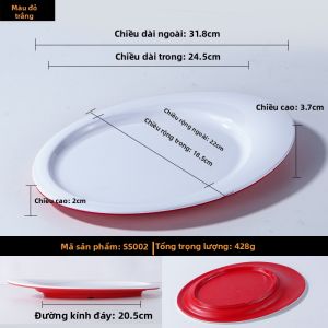 Dụng Cụ Bàn Ăn Melamine cho Bánh Bao Nước Chấm và Đồ Nhậu