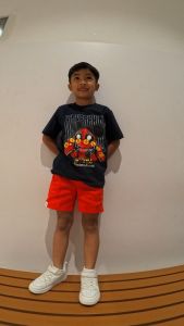 Highest Kids - Kaos Anak Cowok Cewek Gambar Deadpool Warna Pink dan Navy Bahan Cotton Combed 30s Ukuran S M L XL Usia 3th 4th 5th 6th 7th 8th 9th 10th HKTS63