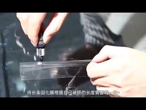 Sweet Belly ซ่อมกระจกหน้ารถ ลบรอยกระจก น้ำยาซ่อมกระจก น้ำยาซ่อมแซมรอยแตกร้าว windshield repair