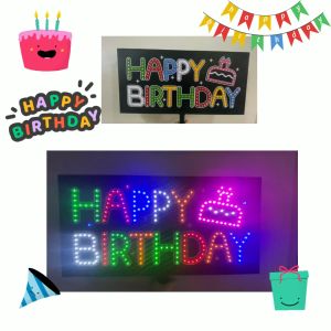 ป้ายไฟ HAPPY BIRTHDAY